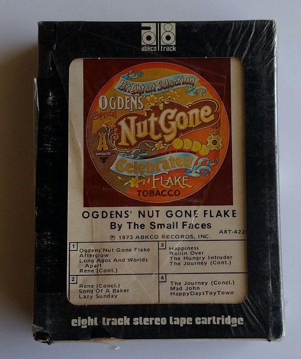Small Faces Ogdens Nutgone Flake 1973 US Re-release 8-track- front