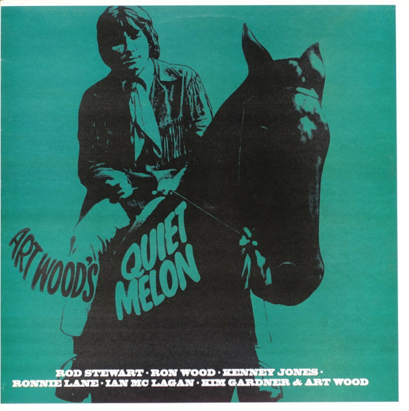 Art Wood's Quiet Melon - Quiet Melon Front Cover horse 12 in vinyl