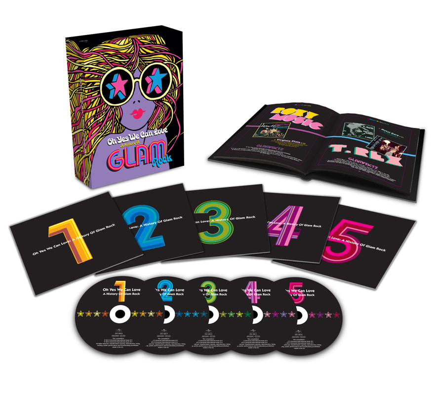 Designed by Phil Smee - Glam Rock Box Set