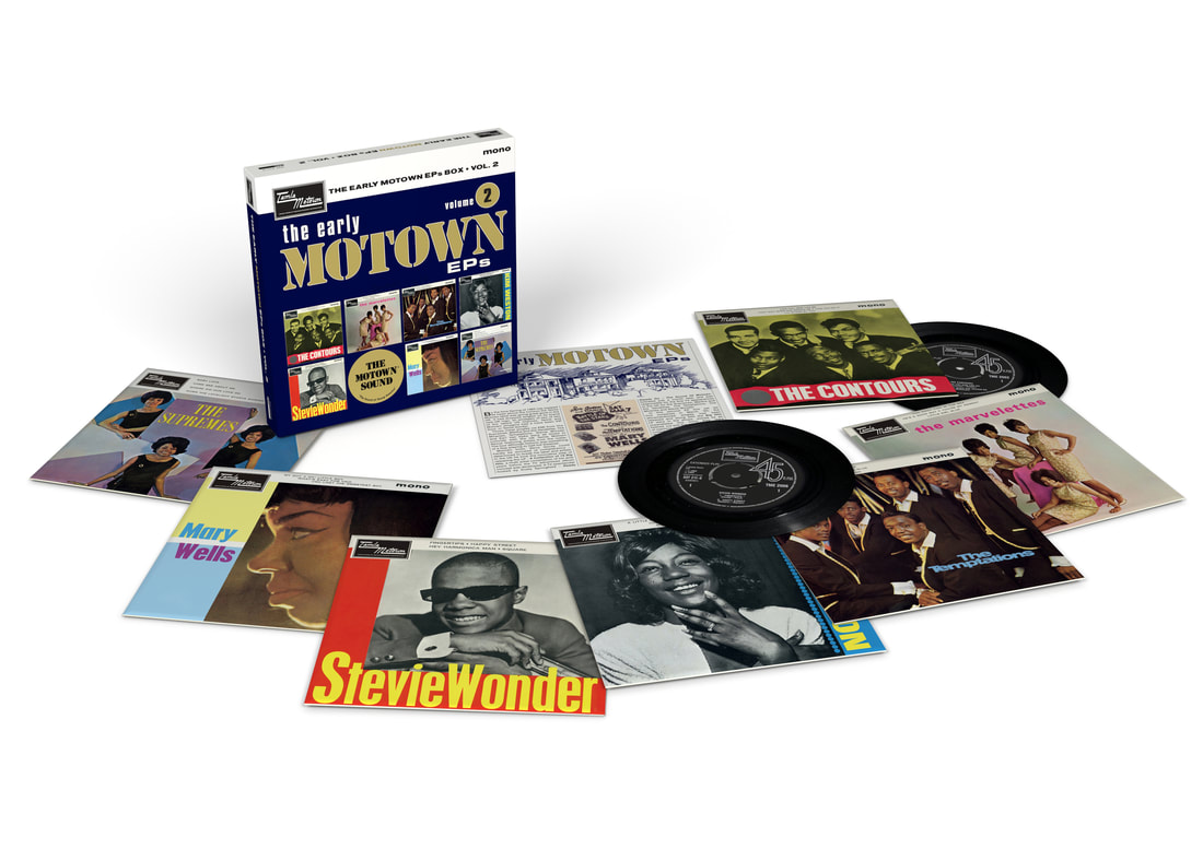 Designed by Phil Smee - Motown EPs Box Set #2