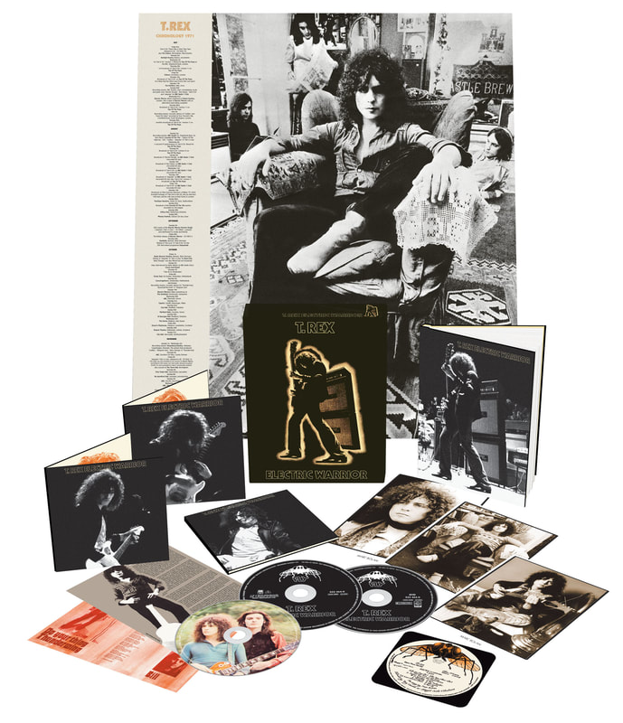 Designed by Phil Smee -T REX 'Electric Warrior' Box Set 
