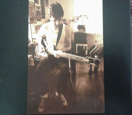 Ronnie Lane - Live in Austin - back Cover CD Booklet
