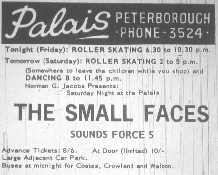Small Faces - Palais - Wentworth Street May 14 1966 - Poster