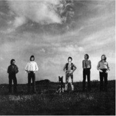 JFAM Photo - pg 28 Ronnie Lanes Slim Chance On The Hill With Dog BW Photo Credit-