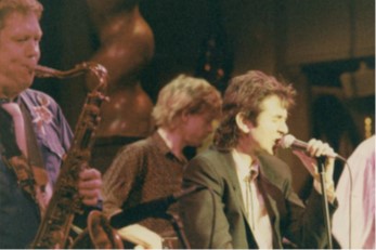 JFAM Photo - pg 52 Ronnie Lane and Slim Chance Last of Performances 1988 Photo Credit-