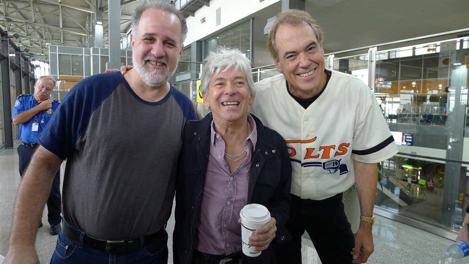 Jody Denberg, Ian McLagan, Mark Bowman Austin-Bergstrom Int'l Airport - April 12, 2012 Seeing Mac off after he got the mayor's RRHOF proclamation as he gets on a plane with JoRae Di Menno on their way to Mac's induction with FACES and The Small Faces into The Rock and Roll Hall Of Fame