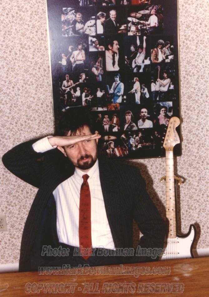Mark Bowman Images- Ronnie Lane Goodbye Houston Hello Austin April 1986 2