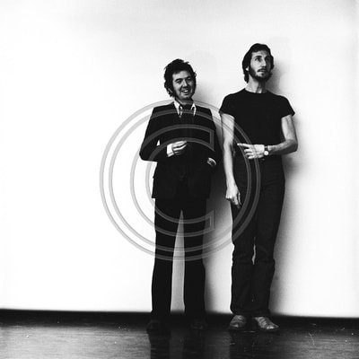 Martin Cook Copyright Photo - Ronnie Lane and Pete Townshend mc015003