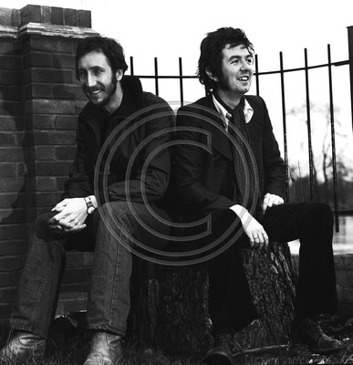 Martin Cook Copyright Photo - Ronnie Lane and Pete Townshend mc015005
