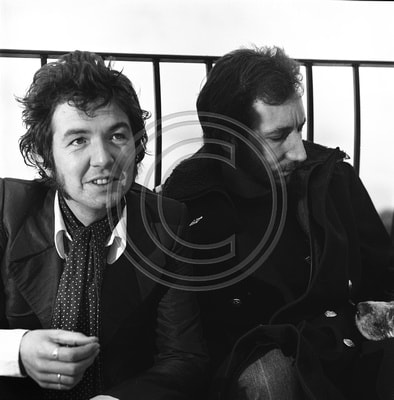 Martin Cook Copyright Photo - Ronnie Lane and Pete Townshend mc015008