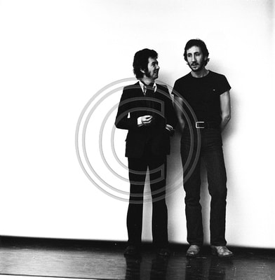 Martin Cook Copyright Photo - Ronnie Lane and Pete Townshend mc015009