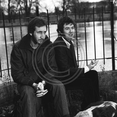 Martin Cook Copyright Photo - Ronnie Lane and Pete Townshend mc015011