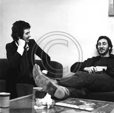Martin Cook Copyright Photo - Ronnie Lane and Pete Townshend mc015012