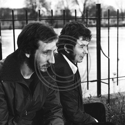 Martin Cook Copyright Photo - Ronnie Lane and Pete Townshend mc015013