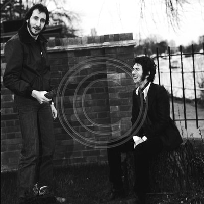 Martin Cook Copyright Photo - Ronnie Lane and Pete Townshend mc015015