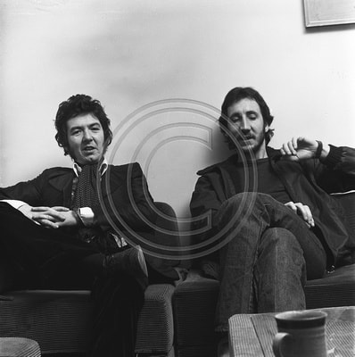 Martin Cook Copyright Photo - Ronnie Lane and Pete Townshend mc015016