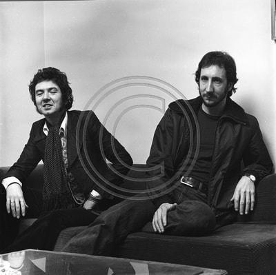 Martin Cook Copyright Photo - Ronnie Lane and Pete Townshend mc015019