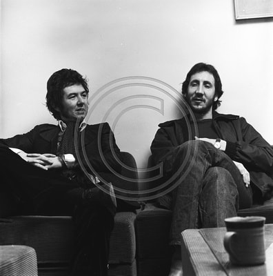Martin Cook Copyright Photo - Ronnie Lane and Pete Townshend mc015020