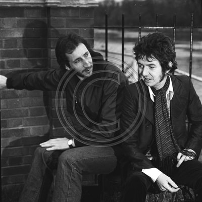 Martin Cook Copyright Photo - Ronnie Lane and Pete Townshend mc015023