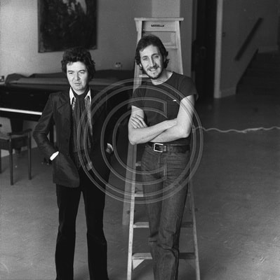 Martin Cook Copyright Photo - Ronnie Lane and Pete Townshend mc015024