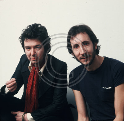 Martin Cook Copyright Photo - Ronnie Lane and Pete Townshend mc015026