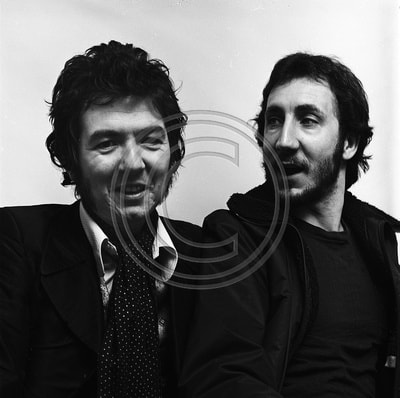 Martin Cook Copyright Photo - Ronnie Lane and Pete Townshend mc015030