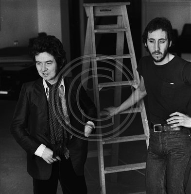 Martin Cook Copyright Photo - Ronnie Lane and Pete Townshend mc015032
