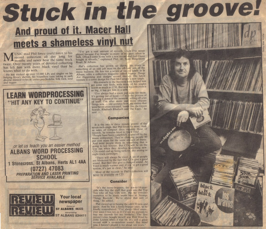Phil Smee - St Albans Review Newspaper approximately 1980