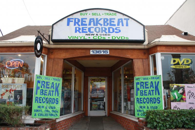 Philip Llyod-Smee- Freakbeat Records Los Angeles Store Front Photo