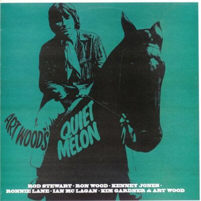 Art Wood's Quiet Melon - Quiet Melon Front Cover horse 12 in vinyl