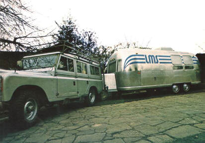 Ronnie Lane Mobile Studio with Range Rover