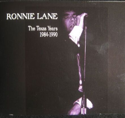 Ronnie Lane  - Live in Austin - Front Cover of Booklet
