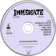 Philip Llyod-Smee- Small Faces ‎- The Darlings Of Wapping Wharf Launderette - The Immediate Anthology CD 1 of 2 1999