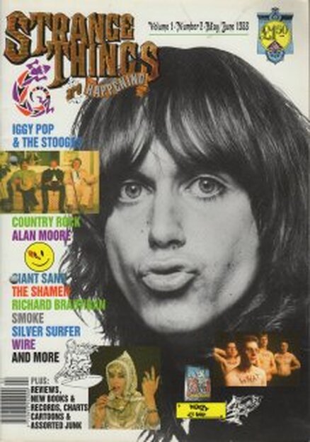 Philip Llyod Smee- Strange Things Magazine Volume 1 – Number 2 Iggy Pop 1988