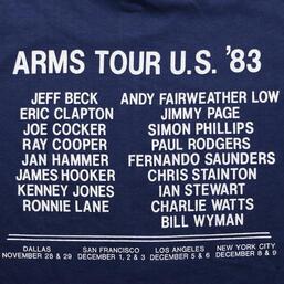Ronnie Lane Eric Clapton North America ARMS Tour Dates 1983