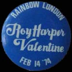 Roy Harper Badge 14 Feb 1974