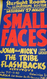 Small Faces - Gliderdome Boston ENG Advert Poster August 27 1966