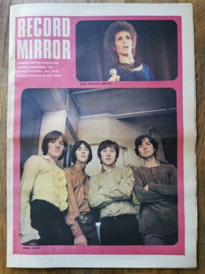Small Faces - Record Mirror Mag May 4, 1968 -cover
