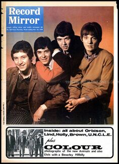 Small Faces - Record Mirror Magazine Cover March 26, 1966