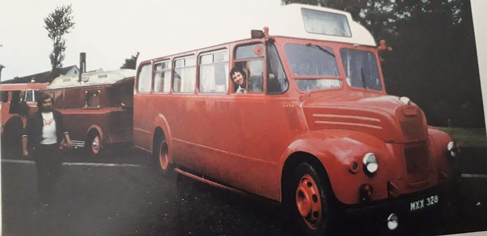 Ronnie Lane and The Red Passing Show Tour Bus For Sale!