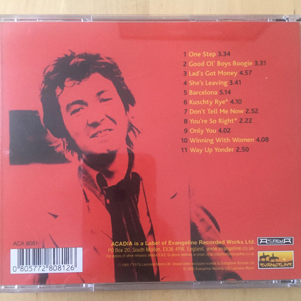 Ronnie Lane See Me Album 2005 CD release -back