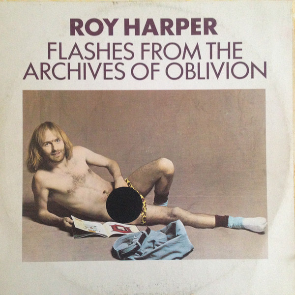 Roy Harper - Flashes From The Archives Of Oblivion Double live Album 1974 -front cover