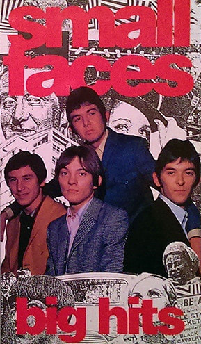 Small Faces - Big Hits Video VHS 1991 release - cover