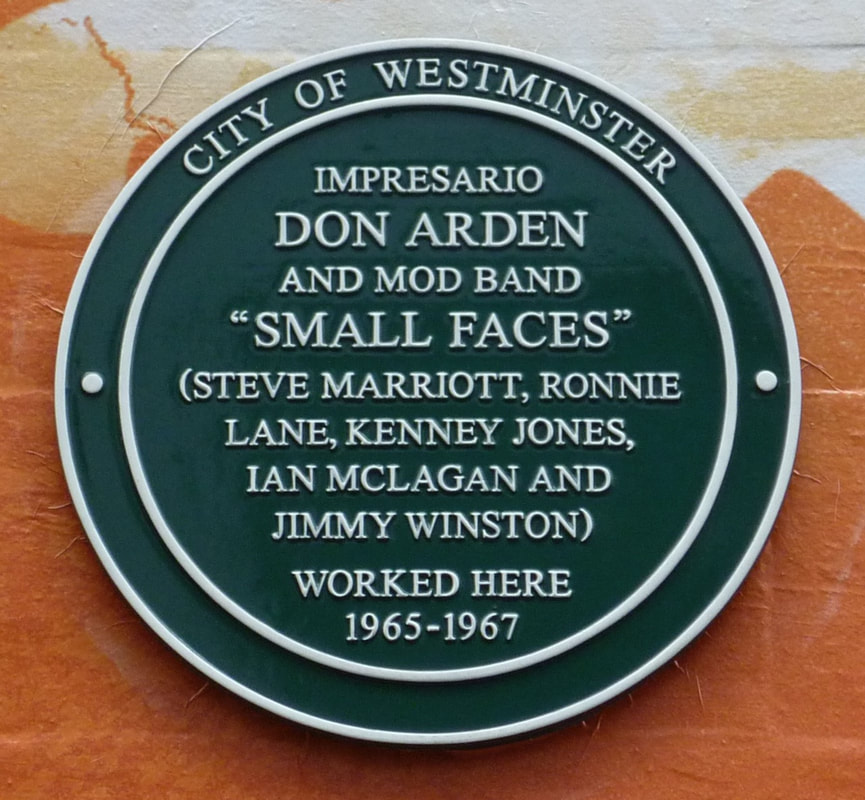 Small Faces - Carnaby Street Plaque photo credit- Nick Harrison
