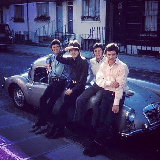 Small Faces - color 50 Kenney Jones' MGA Coupe Car