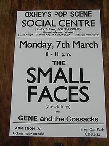 Small Faces - March 7, 1966 Social Centre, Oxhey, ENG