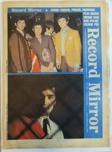 Small Faces - Record Mirror Magazine July 1, 1967 -cover