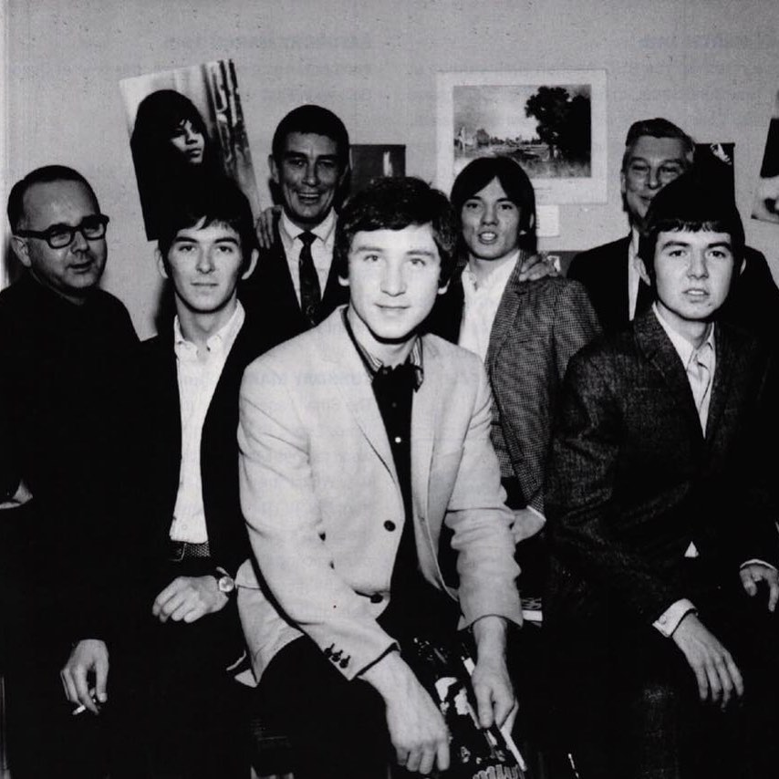 ​Small Faces - Small Faces album May 1966 Decca record launch -photo courtesy of Kenney Jones