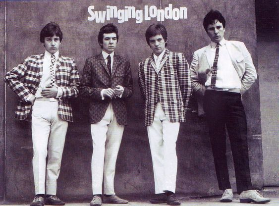 Small Faces - with Jimmy Winston 1965-1966 Swinging London -photo credit unknown