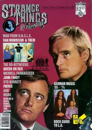 Strange Things Magazine Vol 1 Number 4 Sept-Oct 1988 The Man From U.N.C.L.E